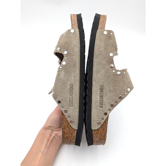 Birkenstock Arizona Rivets Studded Slide Sandals Unisex Size US W7/M5 EU38 - Picture 5 of 15